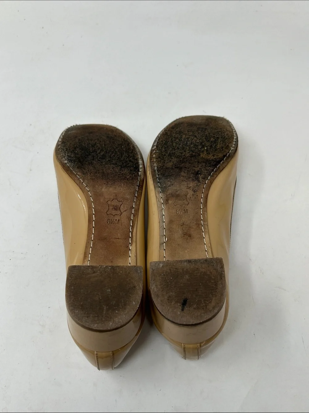 Tory Burch Chelsea Patent Leather Low Heel Pumps Size 8.5
